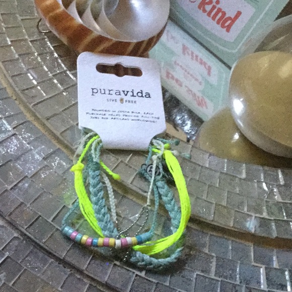 Jewelry - Puravida bracelet set cowgirl boho Coachella festival beach surfer Y2k artisan